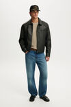 Cropped Fit Long Sleeve, HAZELNUT WAFFLE - example image 2