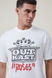 Camiseta - Premium Loose Fit Music T-Shirt, LCN MT VINTAGE WHITE/OUTKAST - RED ROSES - vista alternativa 4