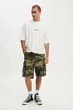 Cropped Fit Graphic T-Shirt, VINTAGE WHITE / PAVILION&Eacute; GLOBE - example image 3