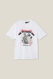 Metallica Loose Fit T-Shirt, LCN PRO WHITE/METALLICA - JUSTICE FOR ALL TOU - alternate image 5