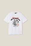 Loose Fit Music T-Shirt, LCN PRO WHITE/METALLICA - JUSTICE FOR ALL TOU - alternate image 5