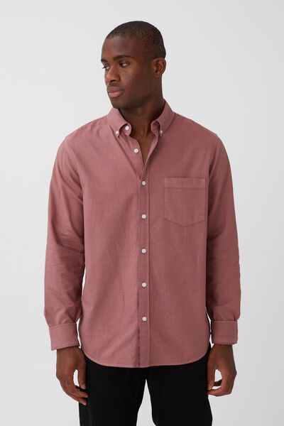 Mayfair Long Sleeve Shirt, VINTAGE WINDSOR WINE