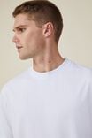 Camiseta Organic Loose Fit T-Shirt, WHITE - vista alternativa 2