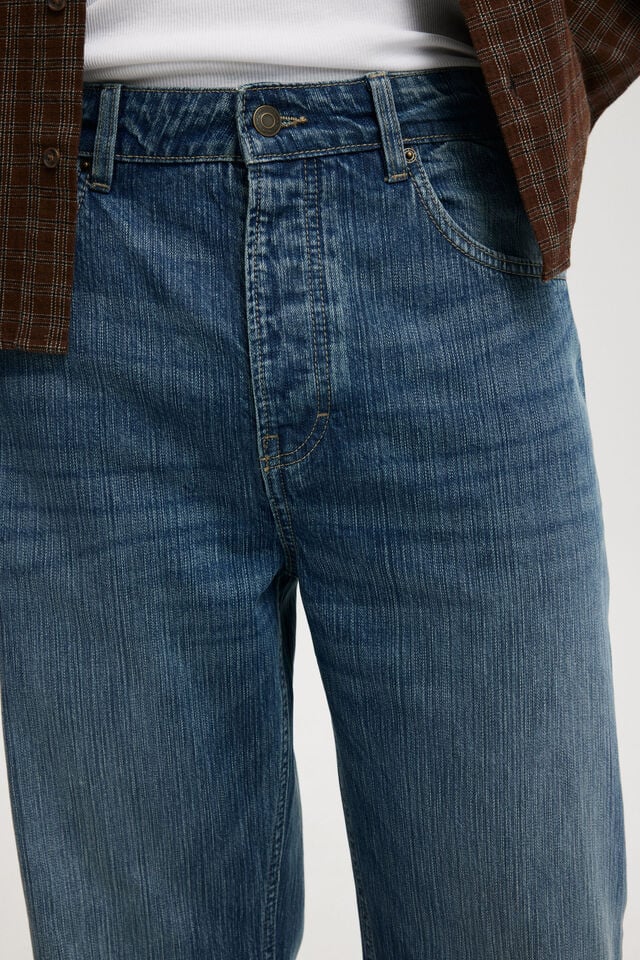 Baggy Bootcut Jean, MUSE BLUE