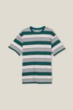 Loose Fit Stripe T-Shirt, EVERGREEN SKATE STRIPE - alternate image 5
