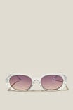 Óculos de Sol - Fluid Sunglasses, CLEAR/GREY - vista alternativa 1