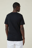 Camiseta - Tbar Classic T-Shirt, BLACK/GOLFERS PARADISE - vista alternativa 3