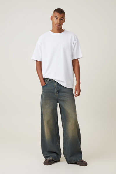 Y2K RIPPED FLARE JEANS - Cosmique Studio