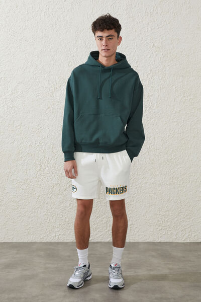 Active Collab Fleece Short, LCN NFL WHITE/ PACKERS CHAMPIONS FADE