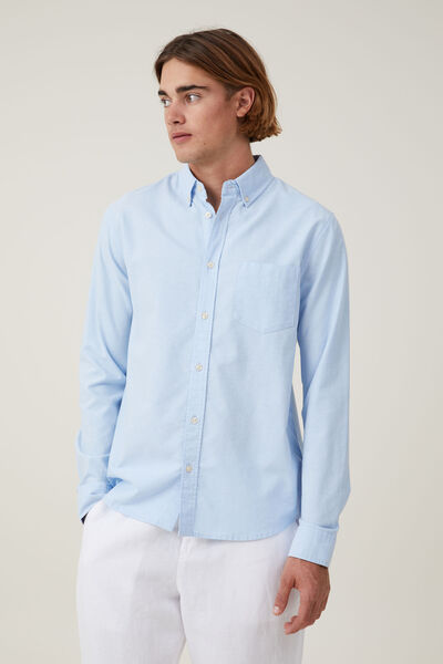 Camisas - Mayfair Long Sleeve Shirt, PREPPY BLUE