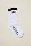 Meias - Special Edition Active Sock, LCN FORD WHITE/FORD F-SERIES - vista alternativa 1
