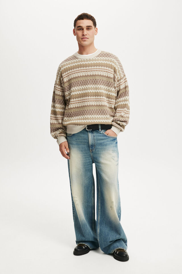 Garage Knit, STONE PATTERN