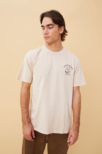 Surfers Paradise T-Shirt, LCN SLSC ROSE DUST/WAVE MASCOT