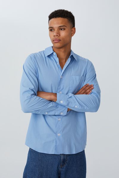 Soho Long Sleeve Shirt, BRIGHT BLUE