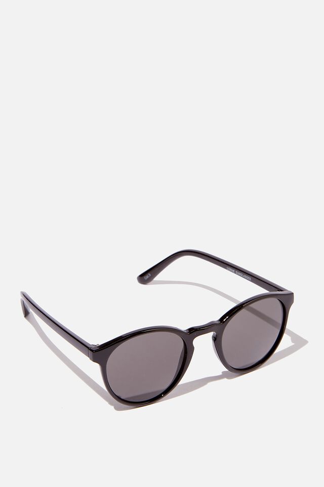 Lorne Sunglasses, BLACK GLOSS/SMOKE
