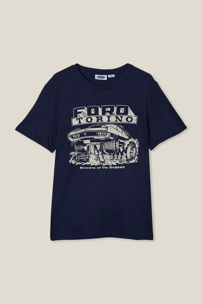 Camiseta - Tbar Collab Pop Culture T-Shirt, LCN FOR INDIGO/FORD - TORINO