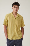 Palma Short Sleeve Shirt, PALE LIME PATTERN - alternate image 1