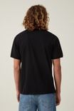 Loose Fit Art T-Shirt, BLACK/SILVER SPUR - alternate image 3