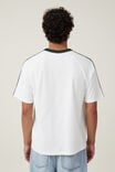 Football T-Shirt, VINTAGE WHITE/PINENEEDLE GREEN/PARIS ROSE - alternate image 3
