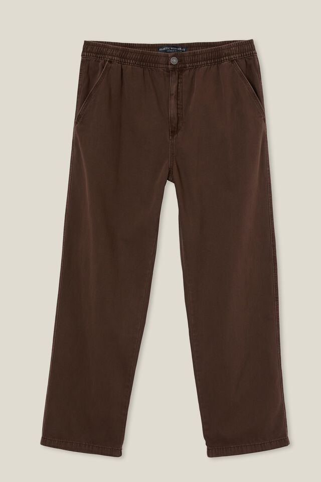 Women Jeans High Waist Brown Pants Y2K Clothing Streetwear Trousers Cotton  Denim