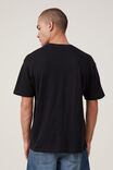 Loose Fit Art T-Shirt, BLACK/DEADWOOD - alternate image 3