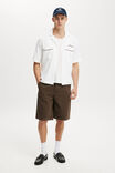 Cabana Short Sleeve Shirt, WHITE SCRIPT - alternate image 2