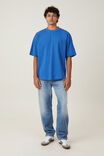 Box Fit Scooped Hem T-Shirt, ENSIGN BLUE - alternate image 2