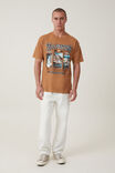Premium Loose Fit Art T-Shirt, GINGER/YELLOWSTONE GEYSER - alternate image 2