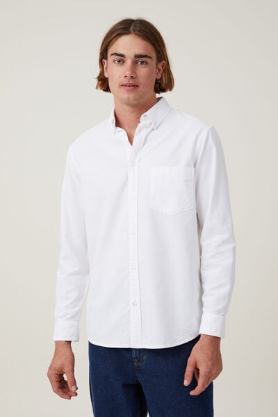 Men's Long Sleeve Shirts - Button Up | Cotton On South Africa