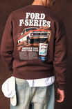 Ford Oversized Fleece Sweater, LCN FOR WOODCHIP/ F SERIES - alternate image 1