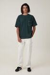 Box Fit Pocket T-Shirt, PINENEEDLE GREEN / CIVIC CONTRAST - alternate image 2