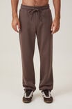 Relaxed Track Pant, WASHED CHOCOLATE - alternate image 2