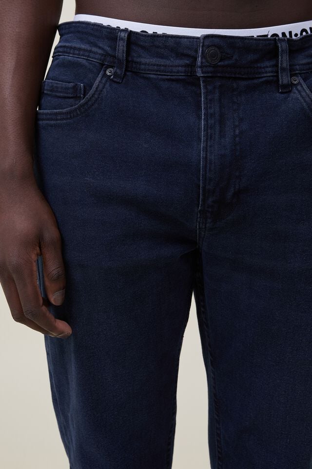 Calça - Slim Straight Jean, BLUE BLACK
