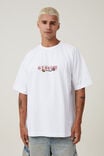 Box Fit Graphic T-Shirt, WHITE / MAN OR MACHINE - alternate image 1