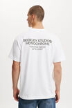 Box Fit Easy T-Shirt, WHITE/BECKLEY MONOCHROME CURATED - alternate image 3