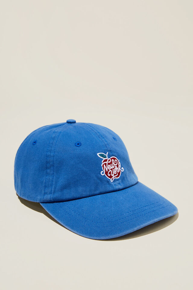 Boné - Strap Back Dad Hat, COBALT BLUE/NEW YORK APPLE