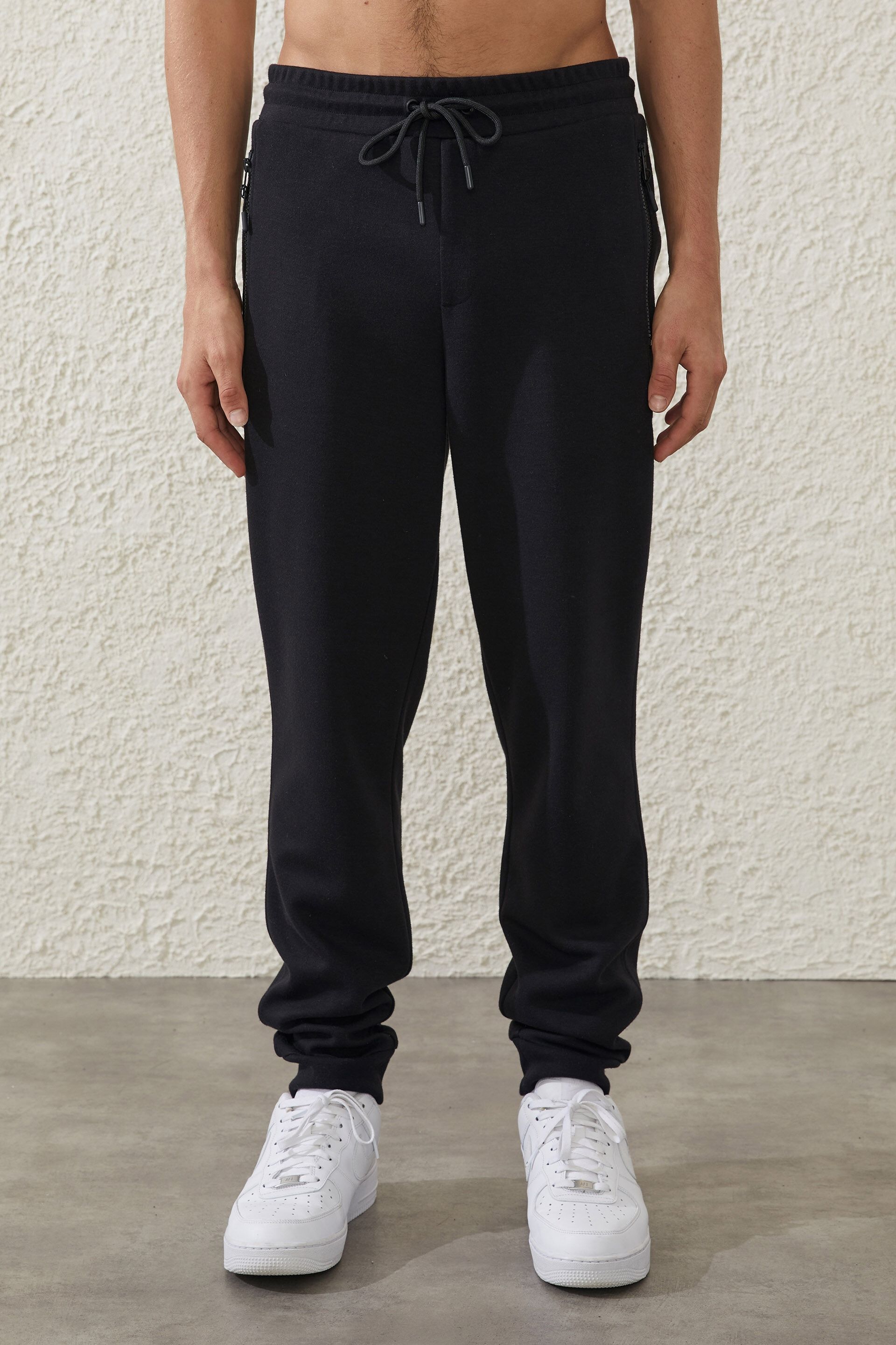 COTTON-DECODE Teen Boys Casual Jogger Track pants | Active playwear |  Fashionable look - Navy