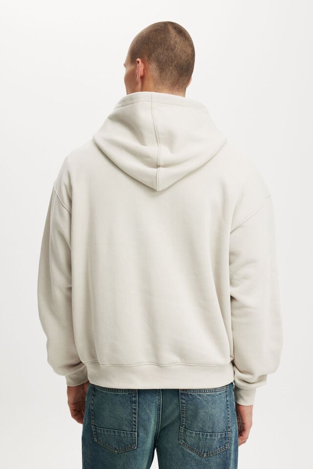 Box Fit Hoodie, BONE