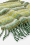 Wide Scarf, GREEN/MULTI STRIPE - alternate image 2