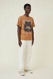 Camiseta - Premium Loose Fit Art T-Shirt, GINGER/YELLOWSTONE - vista alternativa 2