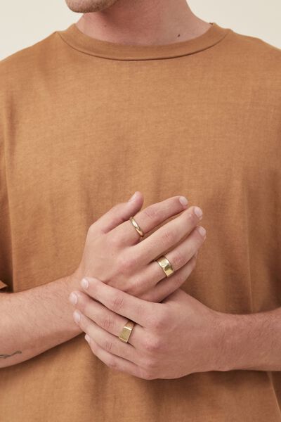 Rings Multi Pack, BURNISHED GOLD