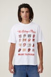 Mtv X Rolling Stones Loose Fit T-Shirt, LCN BRA WHITE/MULTI LOGO - alternate image 1