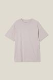 Organic Loose Fit T-Shirt, ICED LILAC - alternate image 4