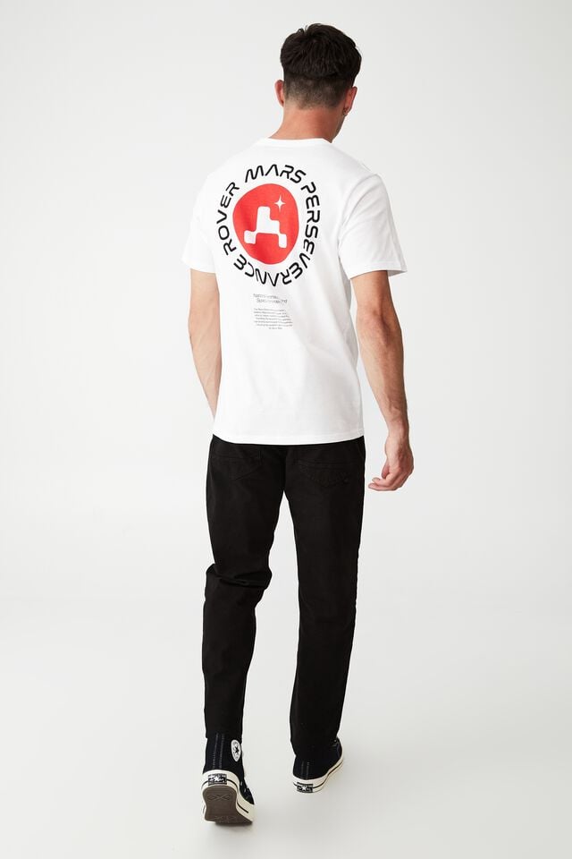 Tbar Collab Pop Culture T-Shirt, LCN NAS WHITE/NASA - MARS