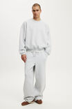 Relaxed Crew Sweater, GREY MARLE - example image 2