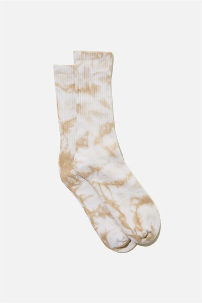 Special Edition Sock, DUSTY STONE/WHITE/TIE DYE