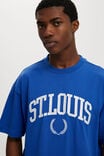 Box Fit College T-Shirt, ROYAL BLUE/ST LOUIS - alternate image 4