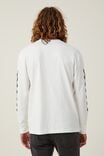 Nascar Long Sleeve T-Shirt, LCN NAS VINTAGE WHITE/DOUBLE - alternate image 3