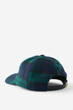 5 Panel Hat, NAVY CHECK/VALIENTE - example image 4