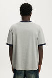 Everyday Fit T-Shirt, GREY MARLE / VINTAGE NAVY RINGER - example image 3